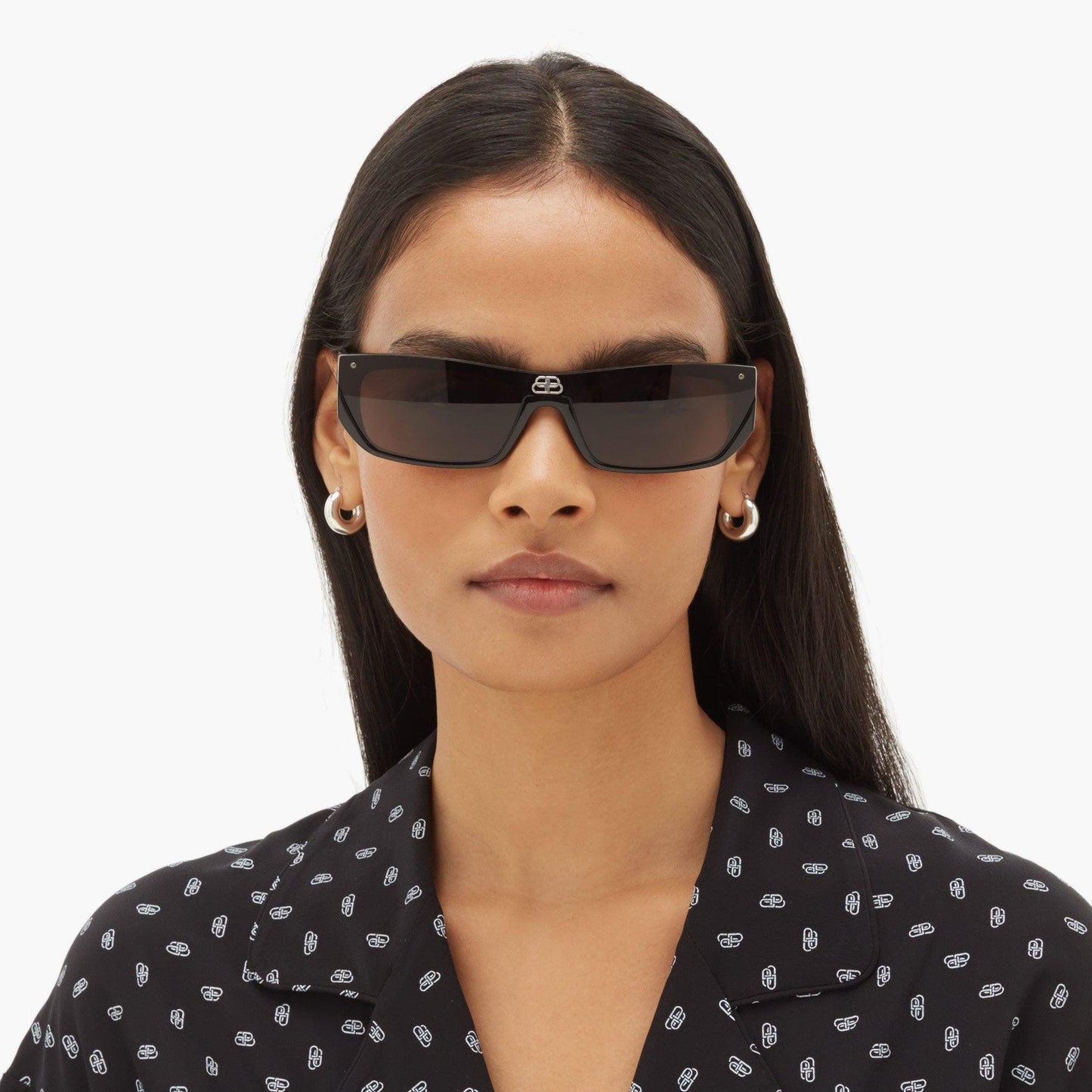 Balenciaga BB0080S-001 99mm New Sunglasses