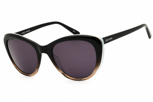 COLE HAAN CH7087-004 BLACK GRADIENT Cat eye Sunglasses 53mm Sunglasses