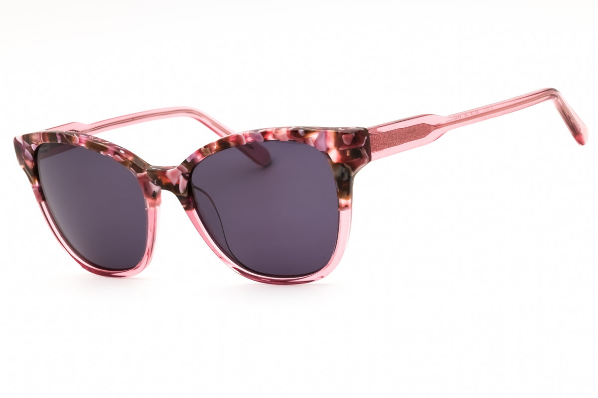 Draper James DJ7044-651 BLUSH TORTOISE Rectangular Sunglasses 55mm Sunglasses