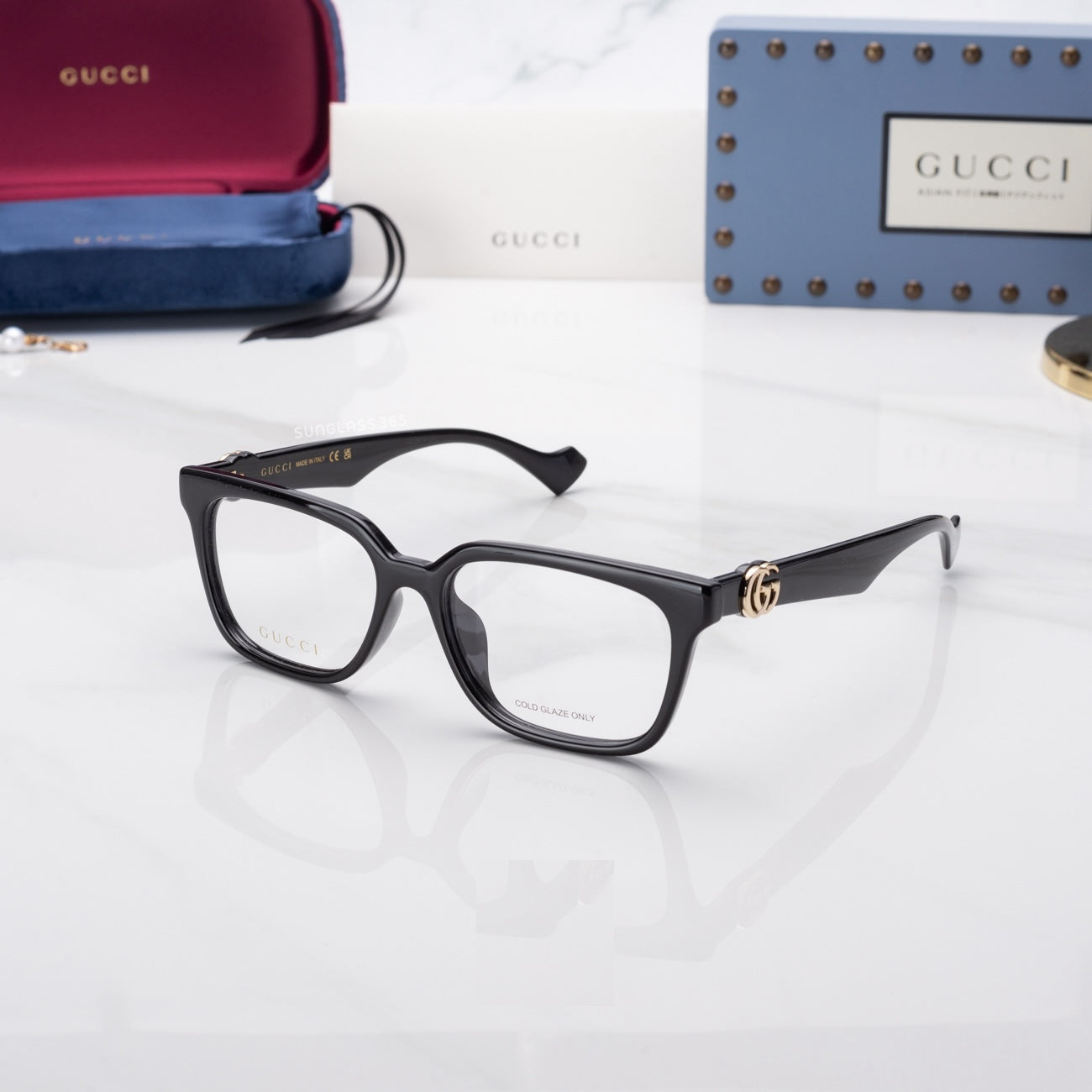 Gucci GG1537OK-001-55  New Eyeglasses