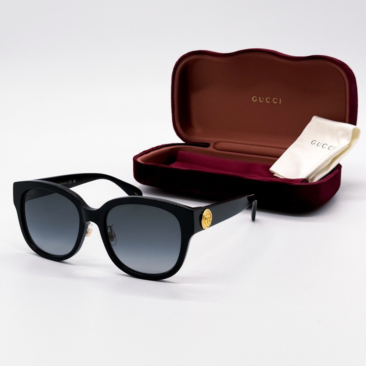 Gucci GG1409SK-001 55 New Sunglasses