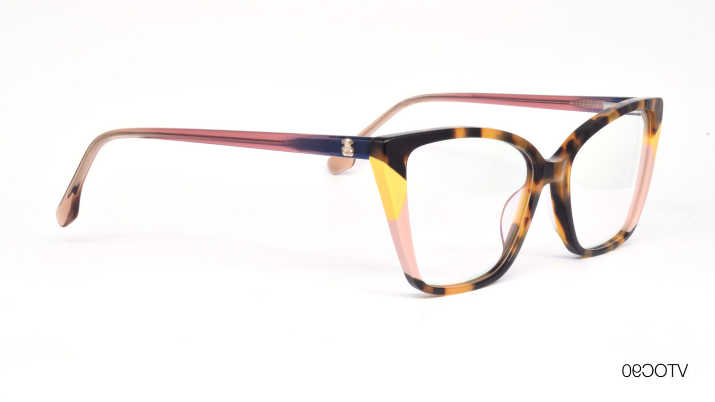 Tous VTOC90-07LA 55mm New Eyeglasses