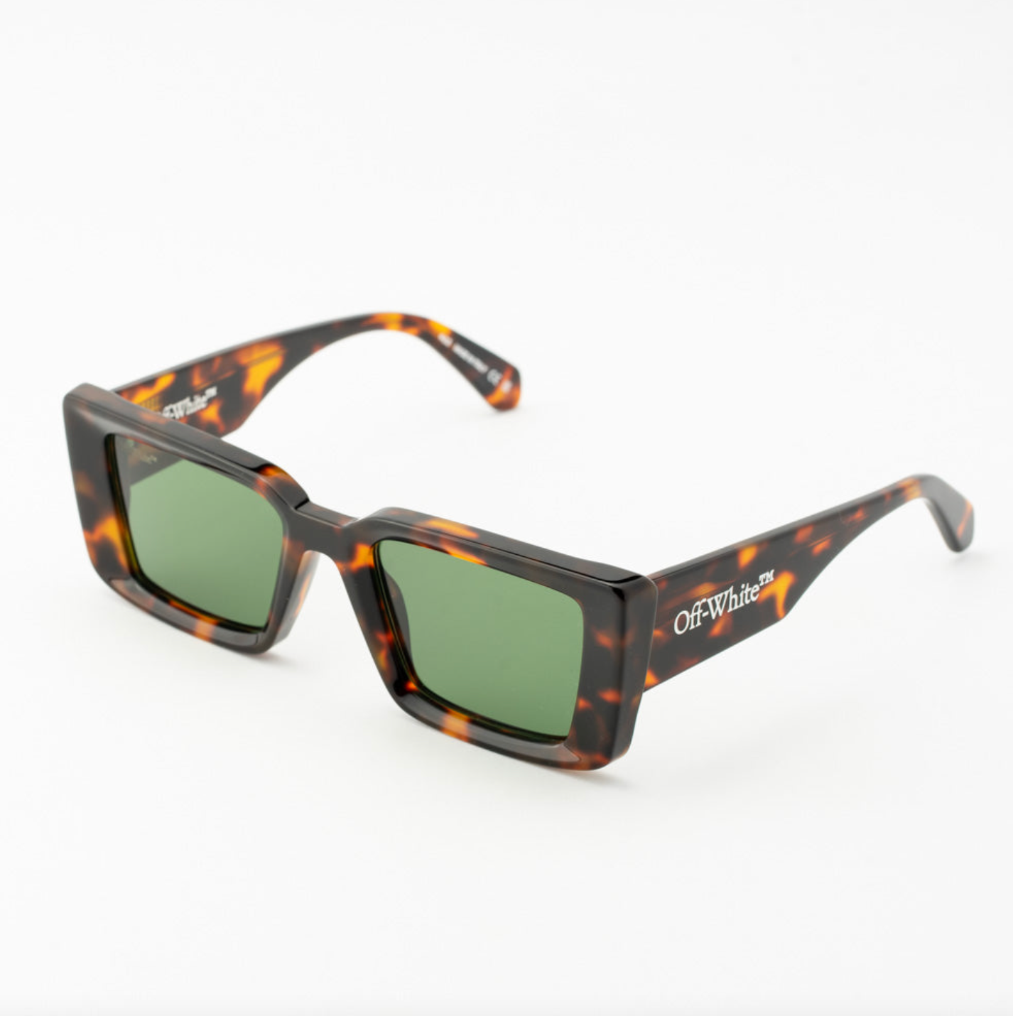 Off-White Savannah Havana Green 53mm New Sunglasses