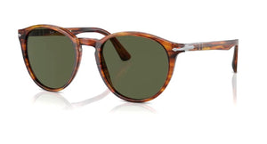 Persol 0PO3152S 115731 Habana Round Sunglasses 49mm