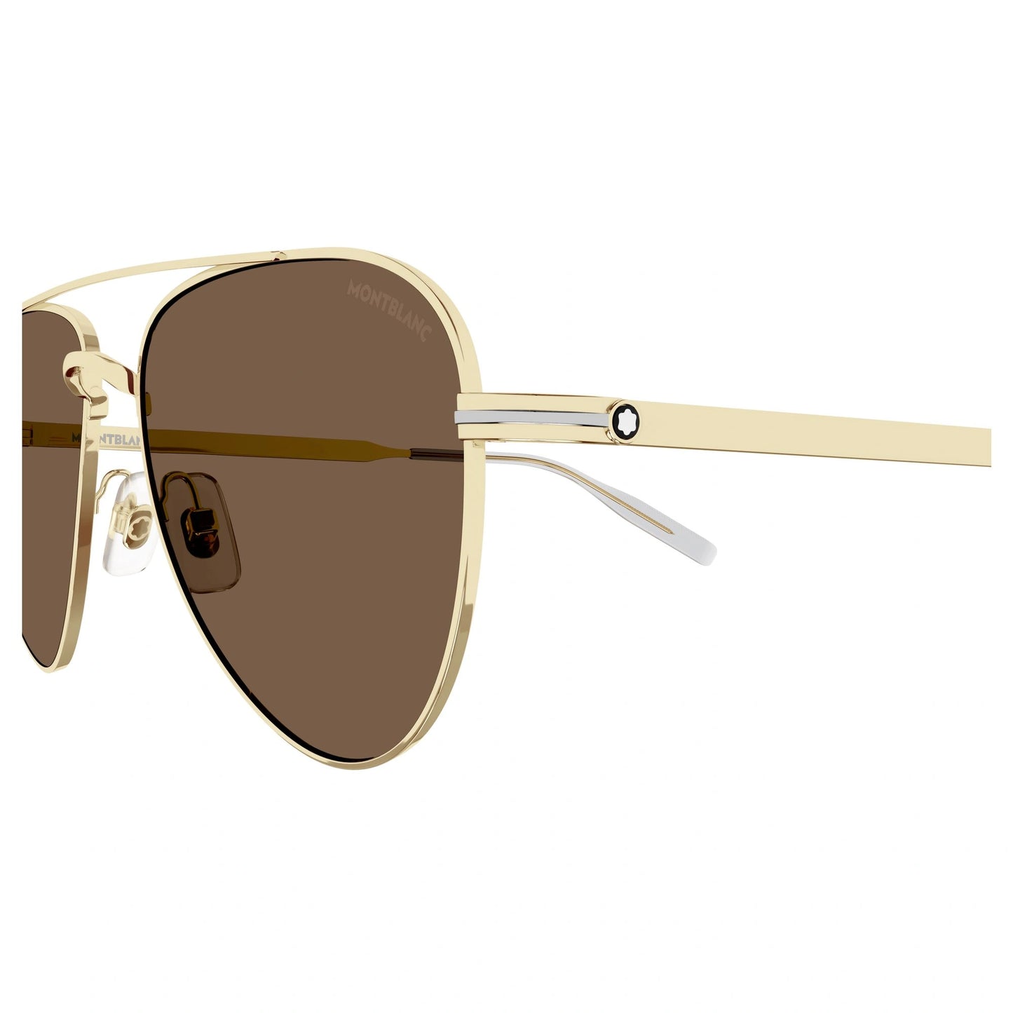 Mont Blanc MB0235S-006 59mm New Sunglasses