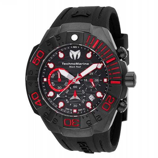 TechnoMarine TM-523010 TM-523010 Watch - Silver Dial Silicon Band