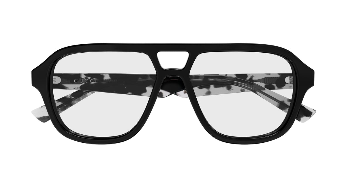 Gucci GG2183o-004 eyeglasses in grey frame with clear lenses