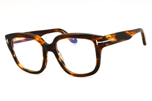 Tom Ford FT6094-B-055 Havana Rectangle Eyeglasses 54mm