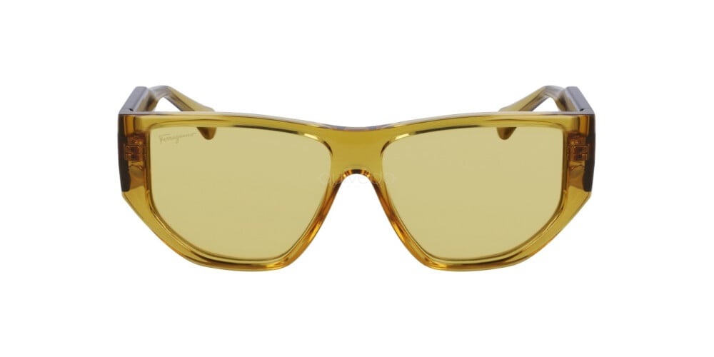 Salvatore Ferragamo SF1077S-703-5613-COL 56mm New Sunglasses