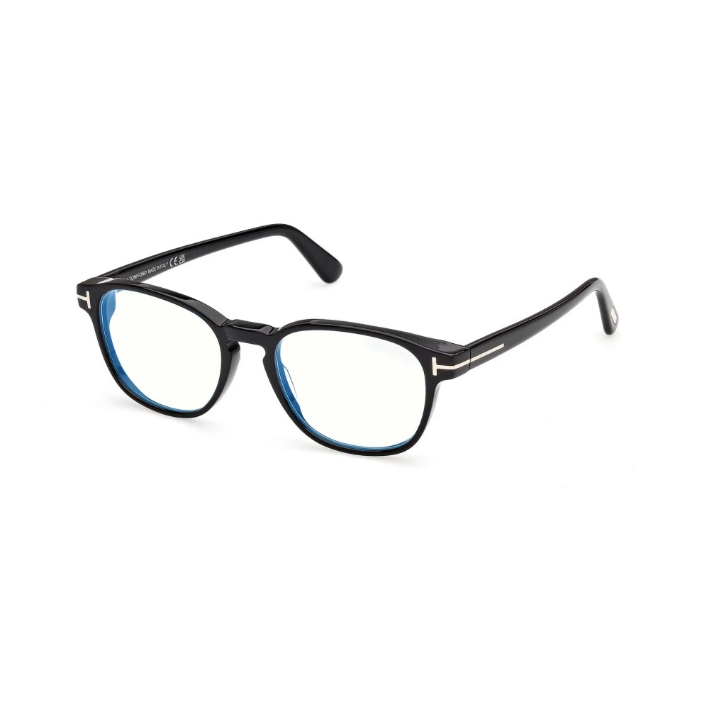 Tom Ford FT6169-B-51001-51 Shiny Black Round  51mm Eyeglasses