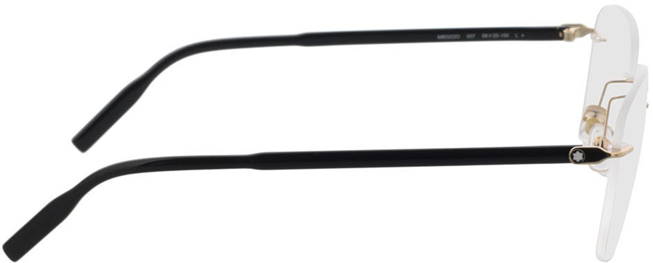 Mont Blanc MB0222o-007 58mm New Eyeglasses