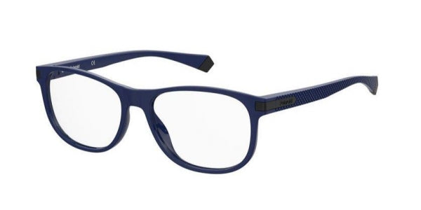 Polaroid PLDD417-9N7-55 Blue Black Rectangle Eyeglasses 55mm Eyeglasses