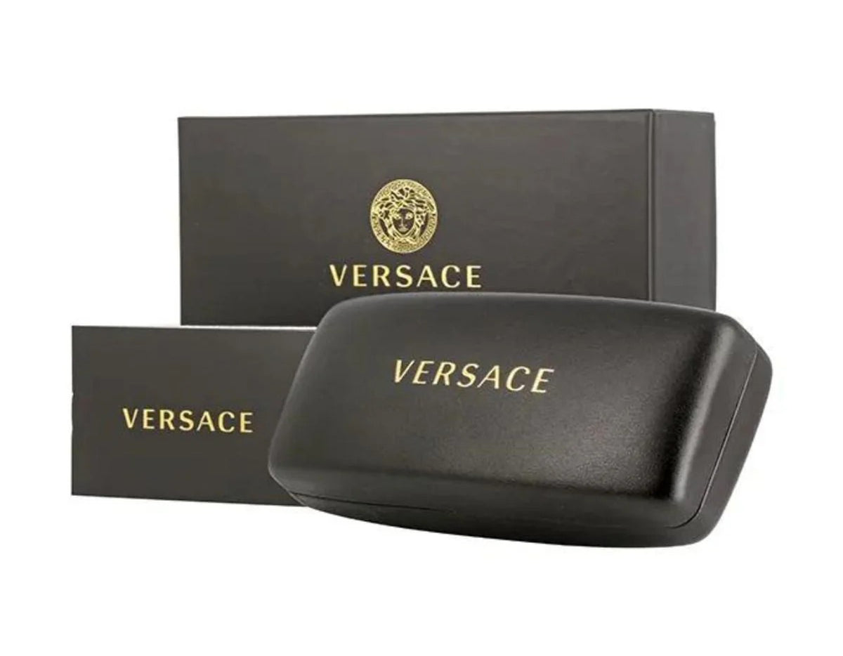 Versace 0VE4403-GB1/87 Black Rectangular Sunglasses 57mm Sunglasses