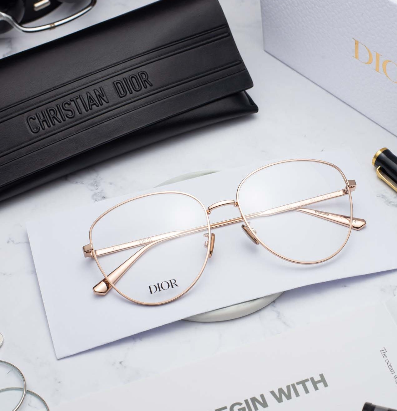 Christian Dior CD50031U-58029 / CDGEMDIORO R3U-E00058 0mm New Eyeglasses