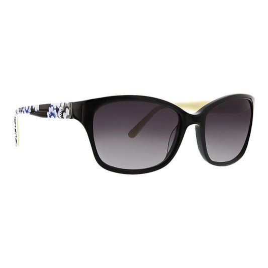 Vera Bradley Maria Snow Lotus 5518 55mm New Sunglasses