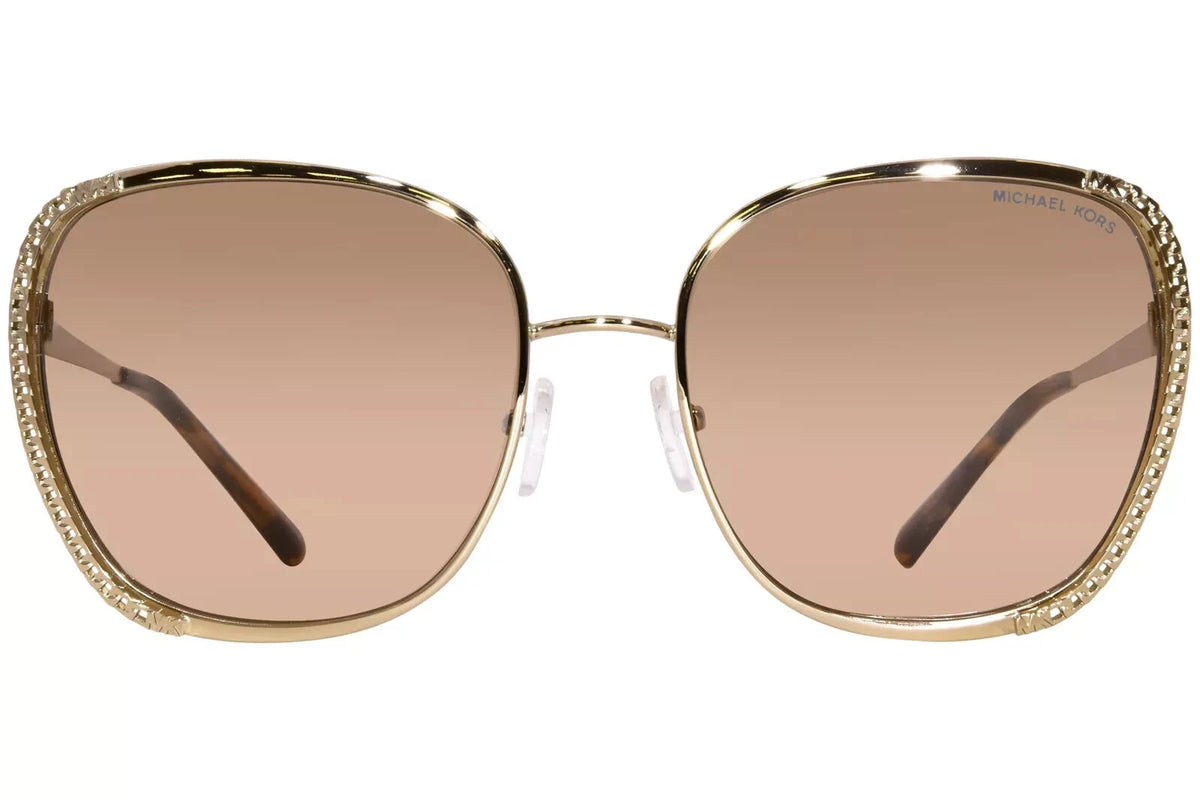 Michael Kors 0MK1090-10148Z-59 Light Gold Full Rim SUNGLASSES 0mm Sunglasses