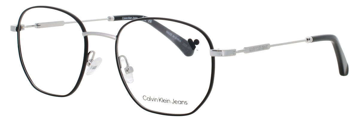 Calvin Klein Jeans CKJ20101-001-50 SATIN BLACK  Men's Eyeglasses 50mm