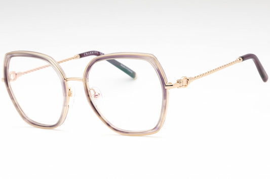 Charriol PC71066-C03 eyeglasses in shiny gold frame with clear lenses