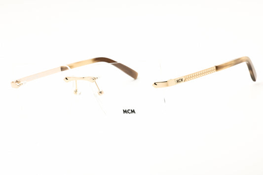 MCM MW5018-H-032 Gold Rectangle Eyeglasses 56mm