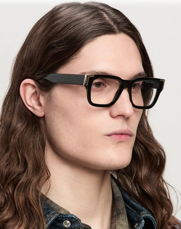 PALM ANGELS PERJ011F24PLA0011000 51mm New Eyeglasses