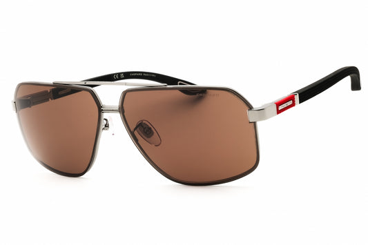 Chopard SCHG89-509 Gunmetal Rectangle Sunglasses 66mm
