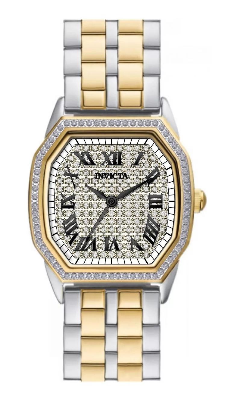 Invicta 50080 50080 Watch - Silver Dial Stainless Steel Band