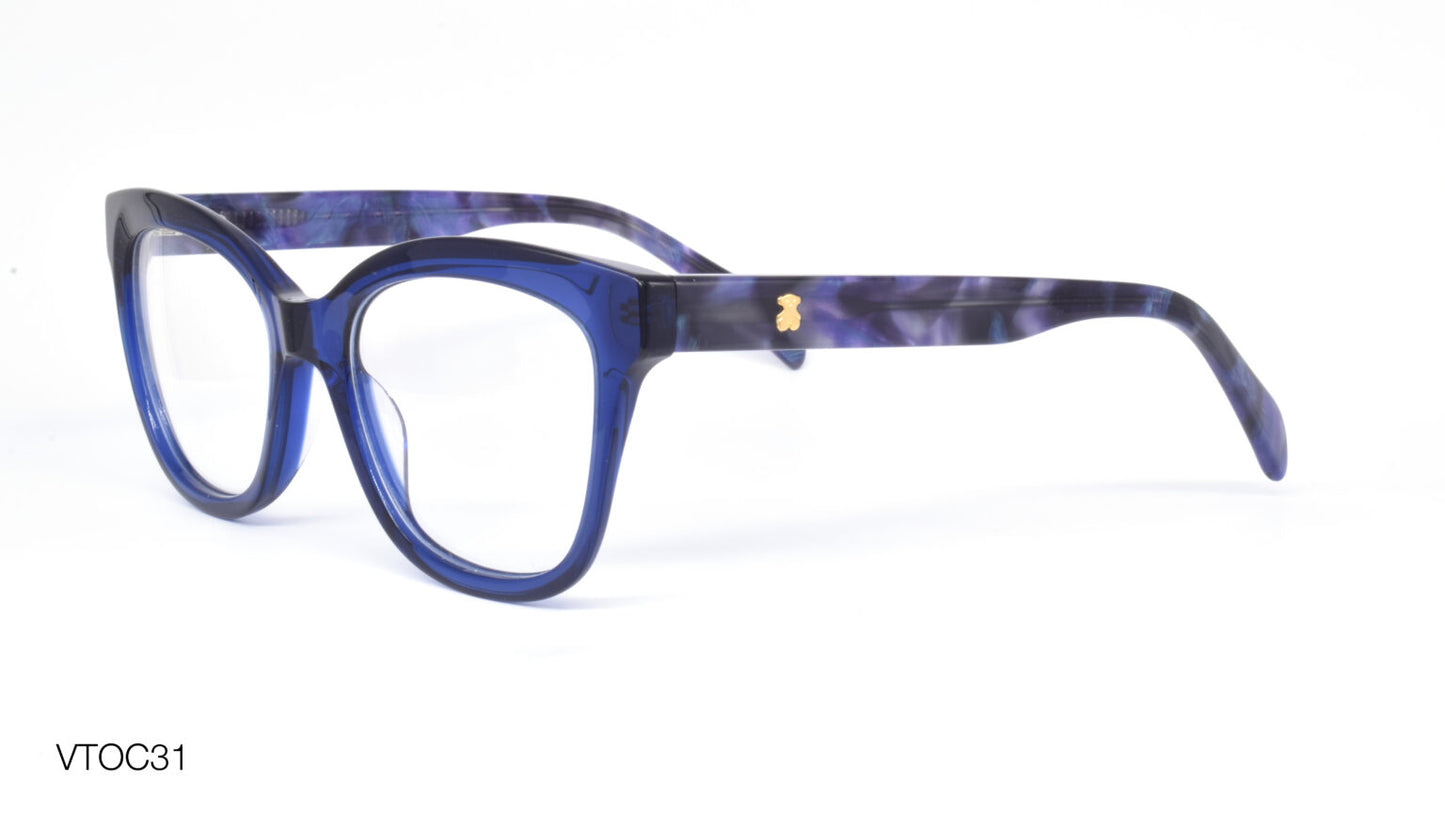 Tous VTOC31-0892 52mm New Eyeglasses
