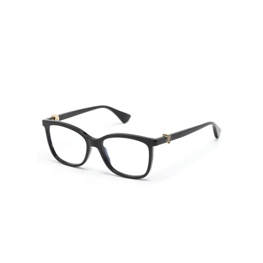 Cartier CT0493O-001 Black Black Rectangular Eyeglasses 55mm Eyeglasses