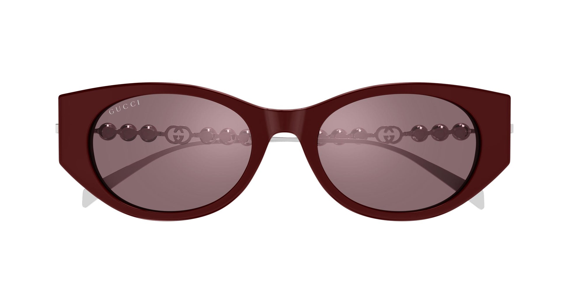 Gucci GG1970SA-004 sunglasses in pink frame with red lenses