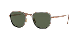 Persol 0PO5007ST 800731 Gold Square Sunglasses 47mm