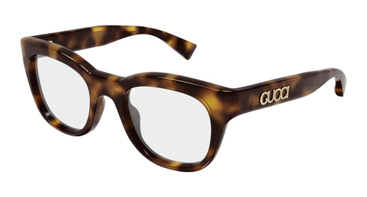 Gucci GG1812o-002 Havana Square Eyeglasses 51mm