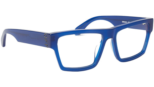 Off-White Style 46 Blue Blue Block Light 56mm New Eyeglasses