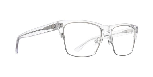Spy SPY5700000000030 Silver Rectangle Eyeglasses 55mm