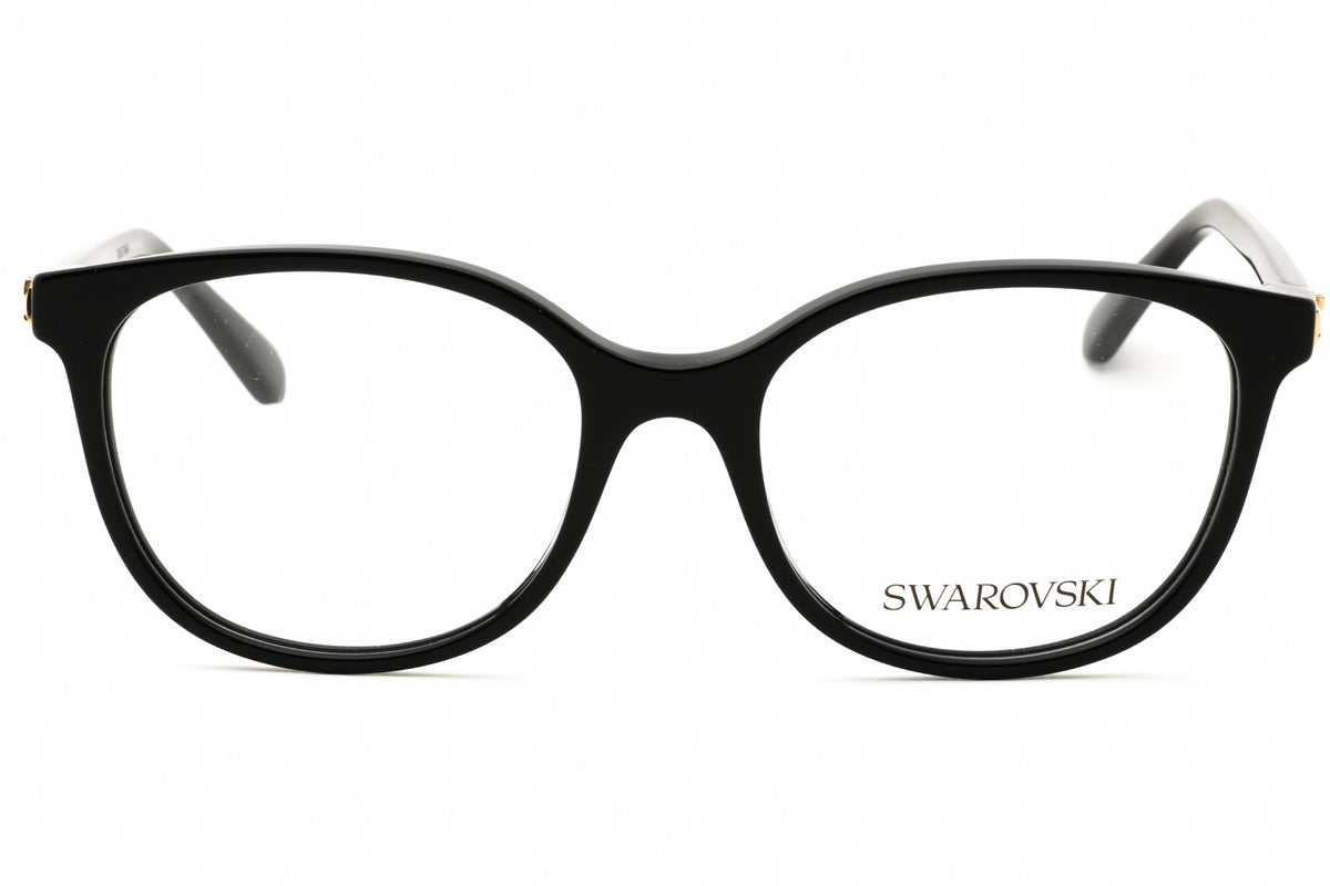 Swarovski 0SK2002-1001 Black Oval Eyeglasses 51mm Eyeglasses