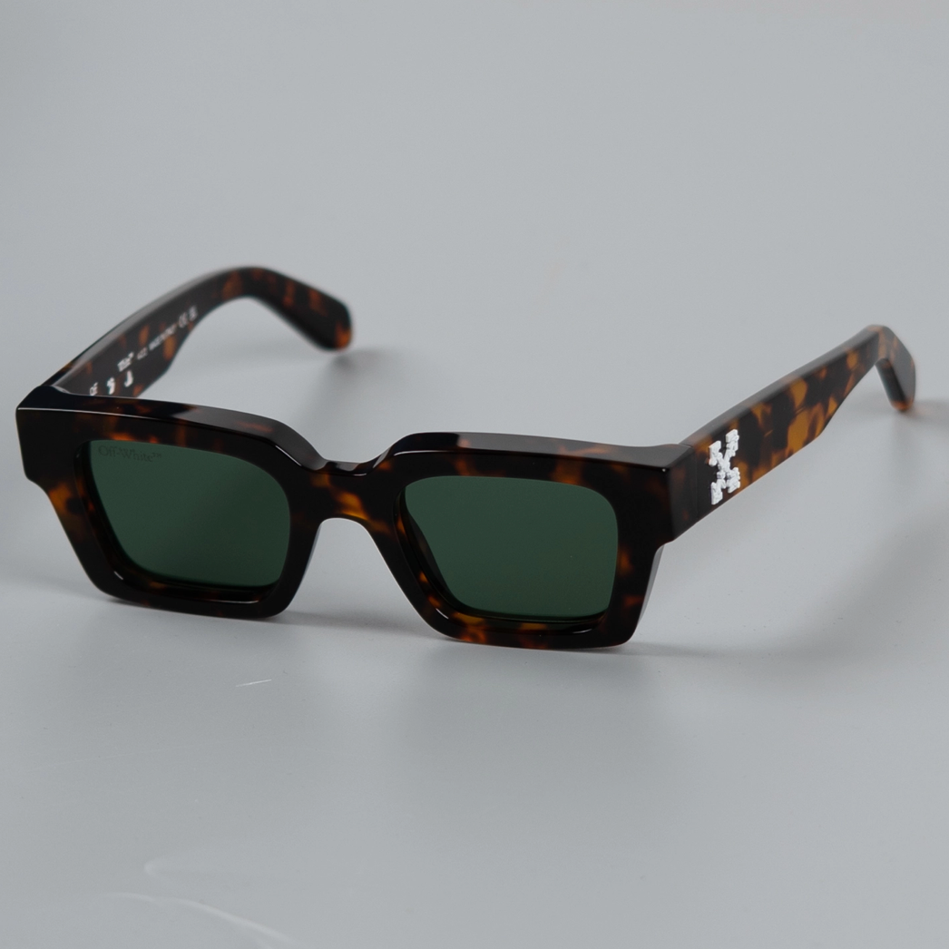 Off-White Virgil Havana Green NEW SEASON 50mm New Sunglasses