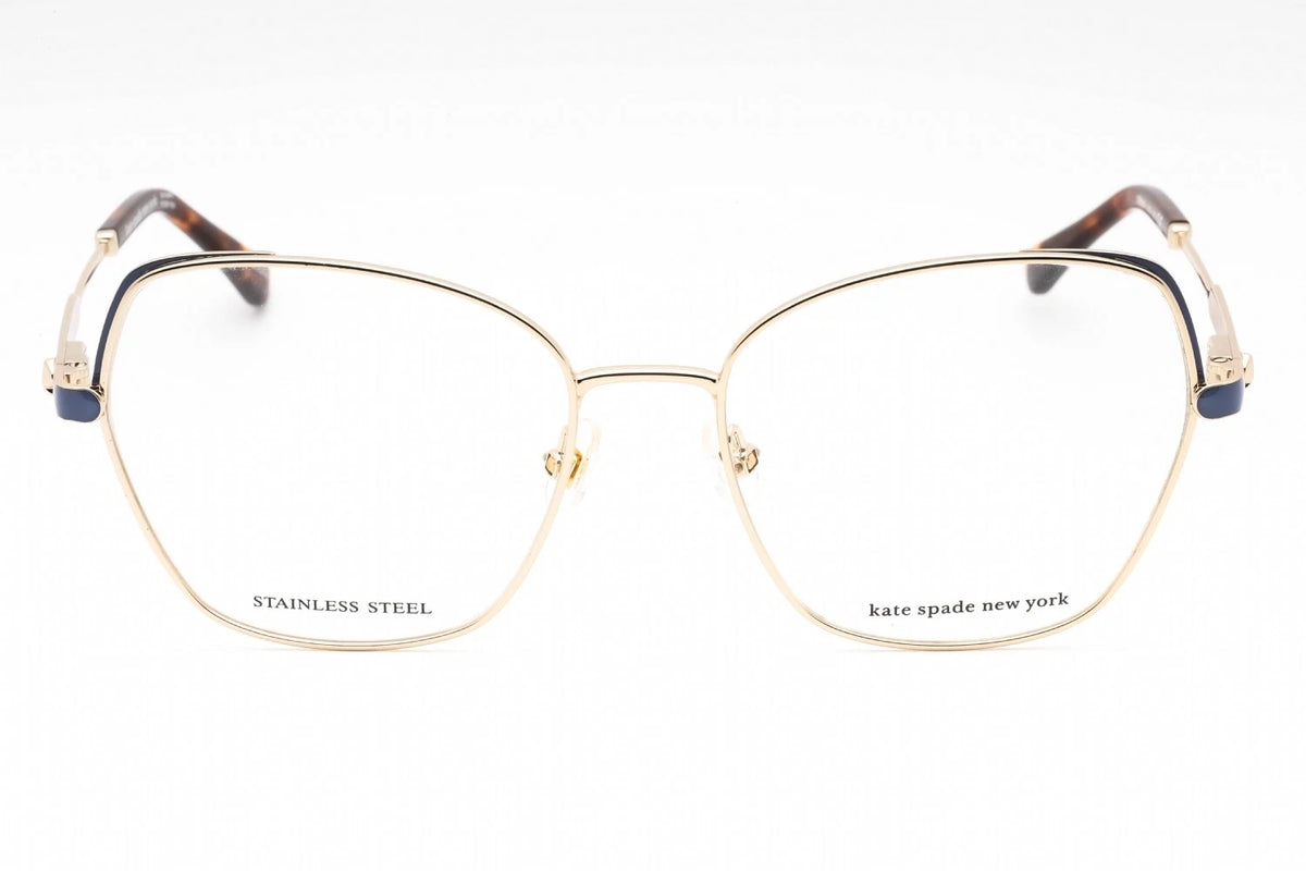 Kate Spade ZEENA/G LKS Gold Rectangle Eyeglasses 54mm Eyeglasses