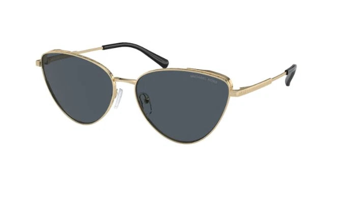 Michael Kors 0MK1140-10146G-59 Light Gold Wrap SUNGLASSES 0mm Sunglasses