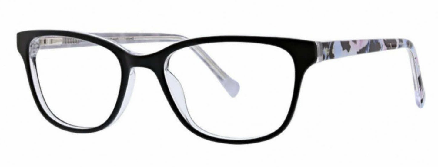 Vera Bradley Emelie Plum Pansies 4816 48mm New Eyeglasses