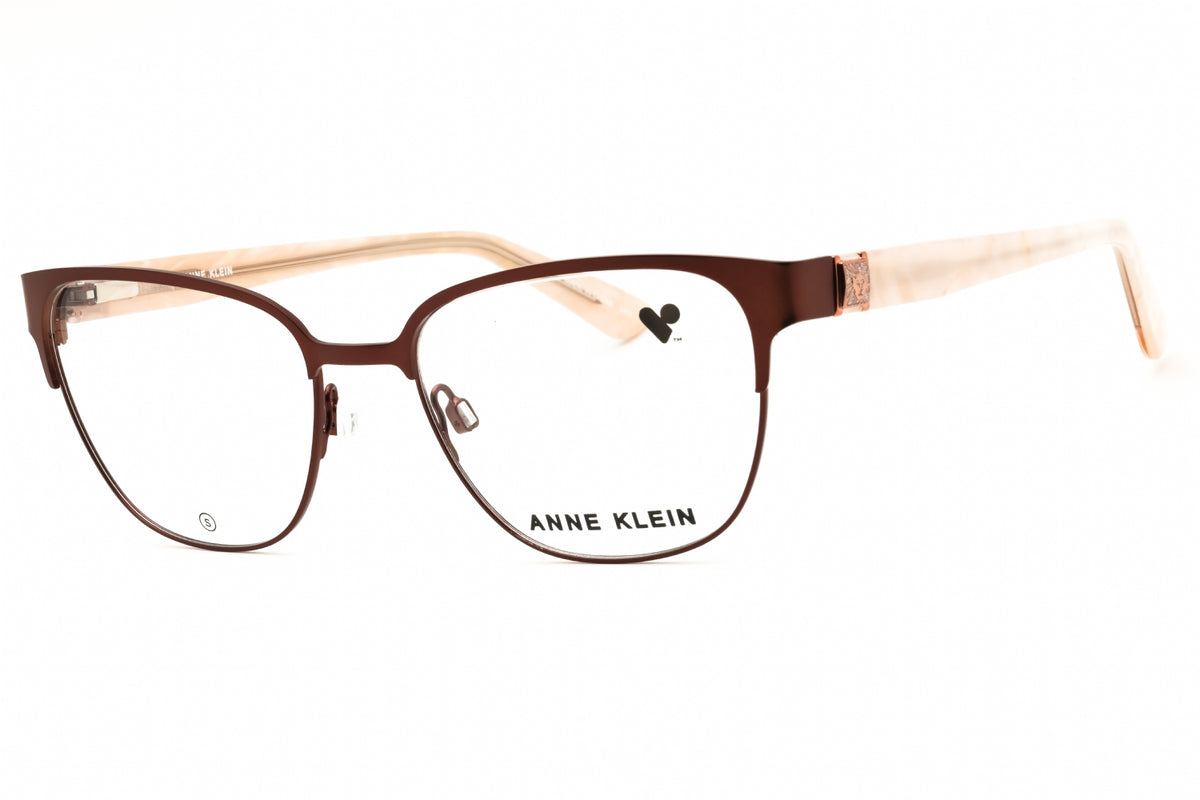 Anne Klein AK5122-200 MOCHA Rectangular Eyeglasses 52mm Eyeglasses