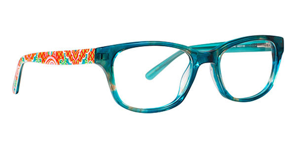 Vera Bradley Katie Paisley In Paradise 4917 49mm New Eyeglasses