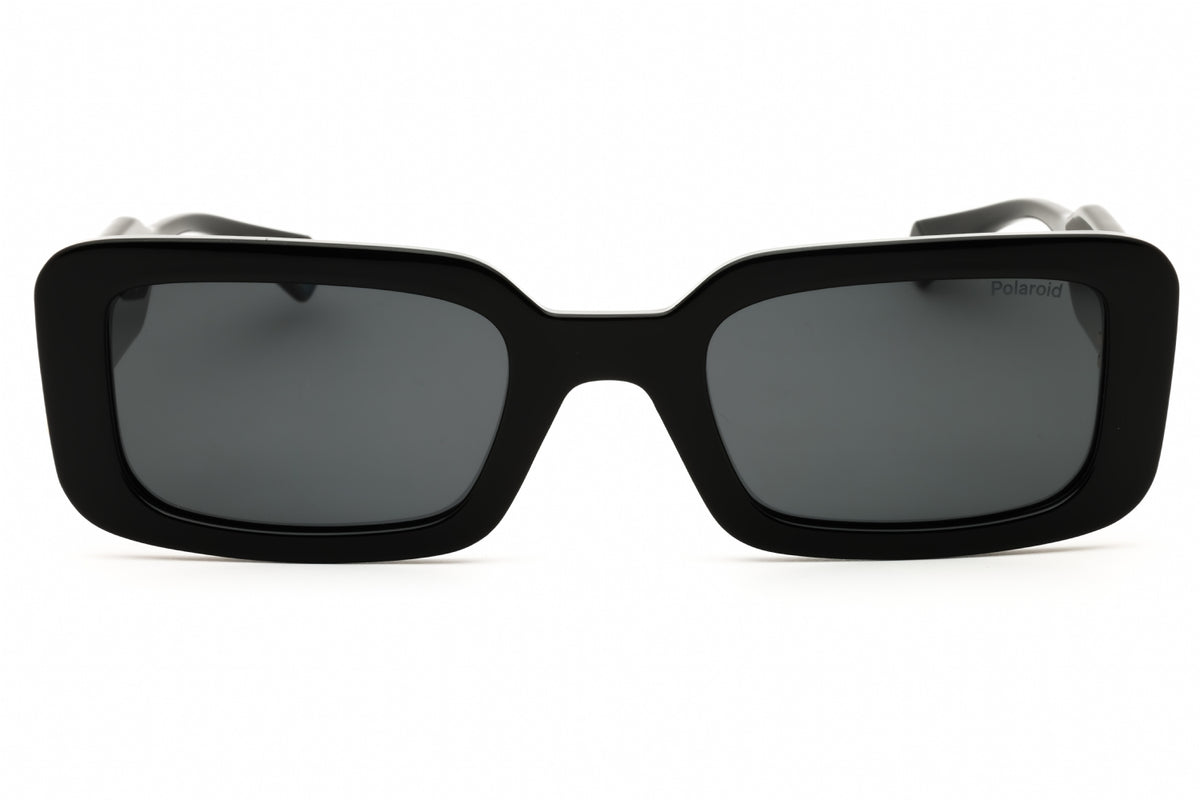 Polaroid Core PLD 6208/S/X-0807 M9 BLACK Rectangular Sunglasses 52mm Sunglasses