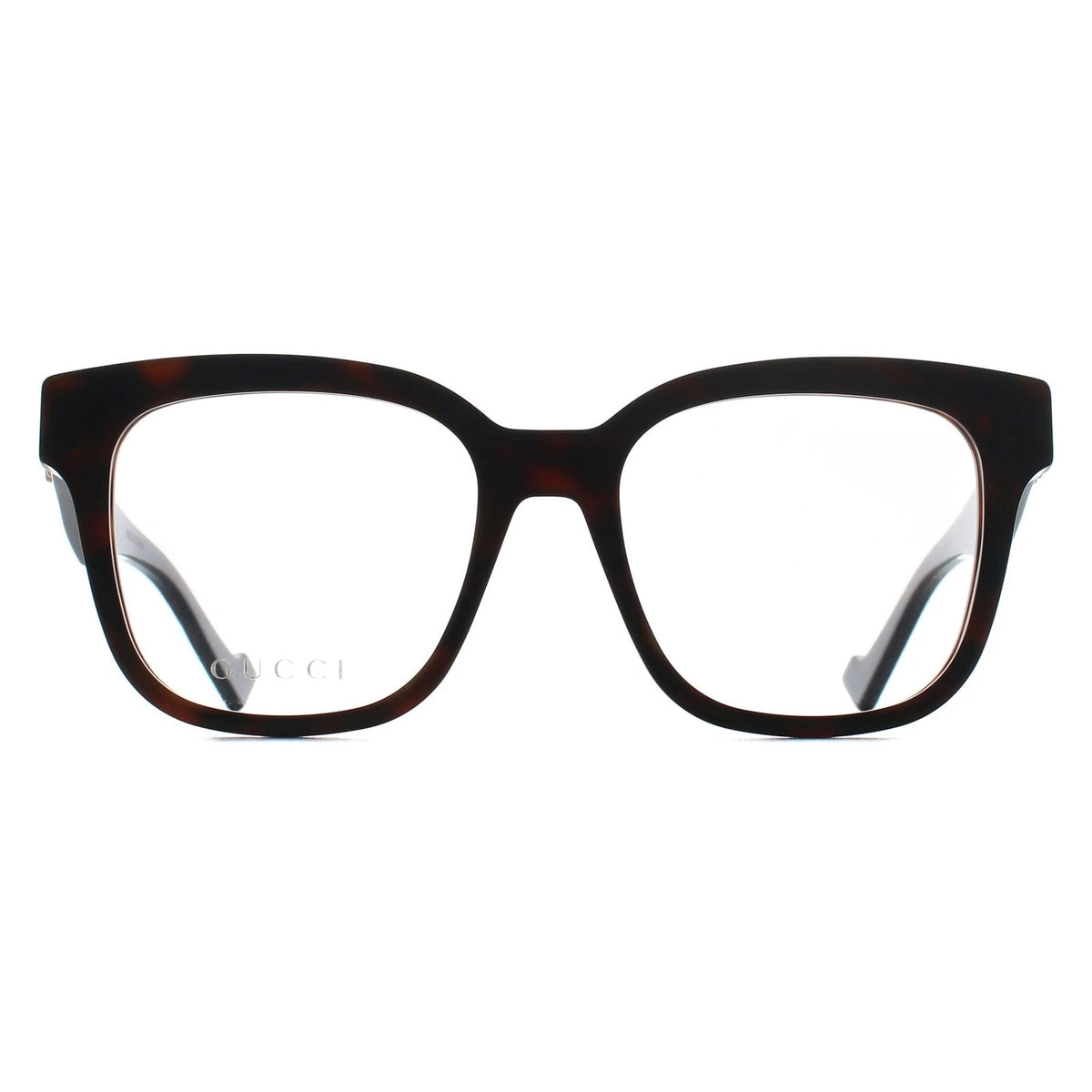 Gucci GG0958O-007 Havana Rectangular Eyeglasses 52mm Eyeglasses
