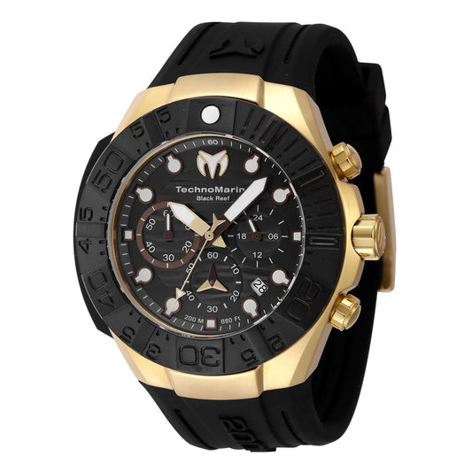 TechnoMarine TM-523012 TM-523012 Watch - Black Dial Silicon Band