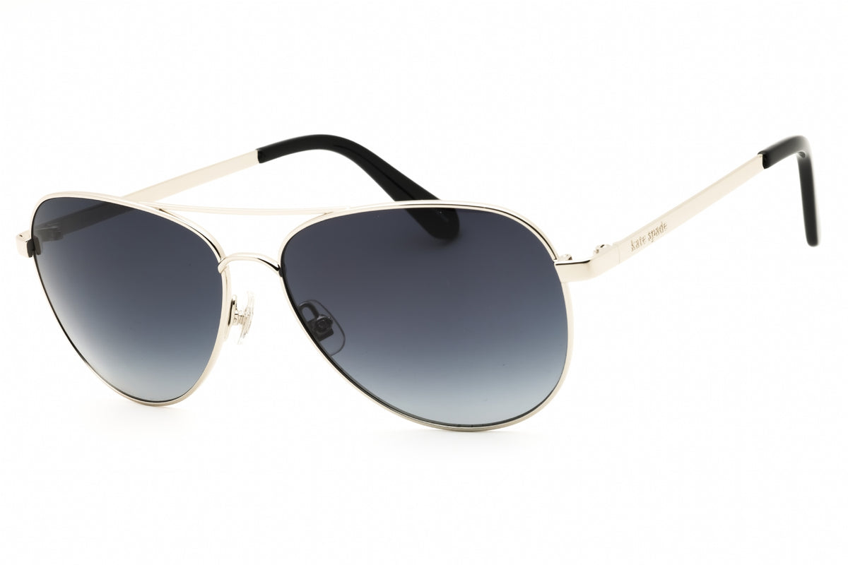 Kate Spade VARESE/O/S-0010 9O PALLADIUM Aviator Sunglasses 58mm Sunglasses