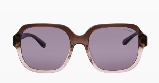 Coach 0HC8335F-56781A-56 Brown Square SUNGLASSES 0mm Sunglasses