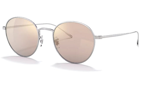 Oliver Peoples 0OV1306ST-50365D-50 Silver Round SUNGLASSES 50mm Sunglasses