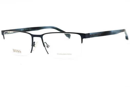 Hugo Boss BOSS 1302/U-0FLL 00 Blue Rectangle Eyeglasses 57mm