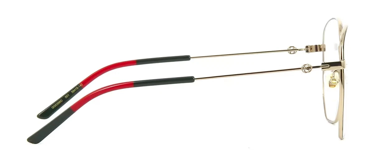 Gucci GG0396O-001 56mm New Eyeglasses