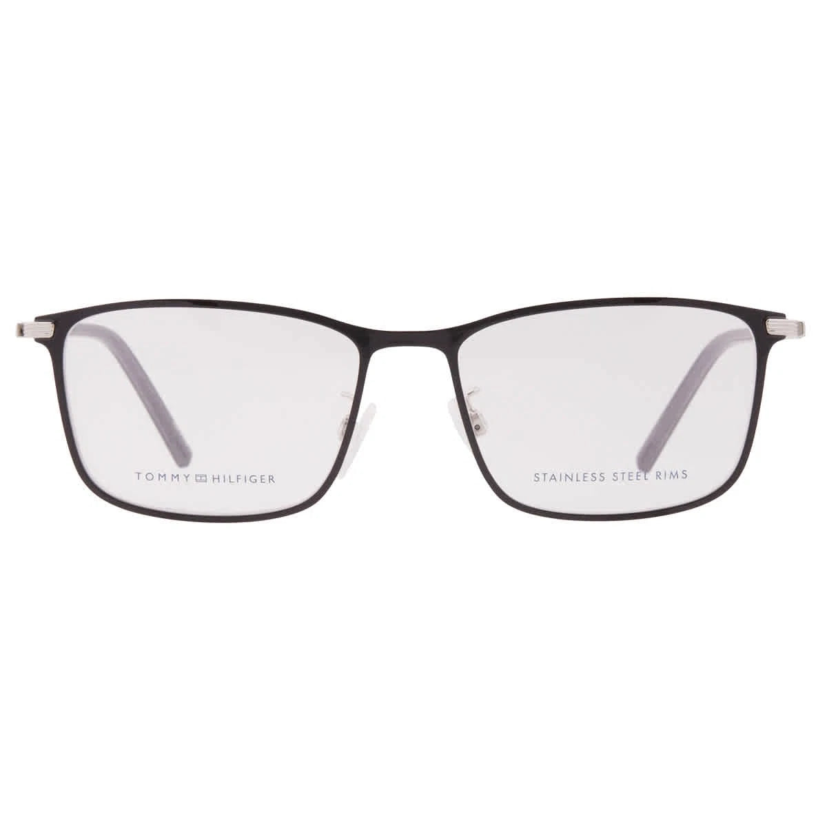 Tommy Hilfiger TH2013/F-CSA-54 Black Palladium Rectangular Eyeglasses 54mm Eyeglasses