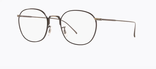 Oliver Peoples 0OV1251-5298-50 Black Antique Pewter Cat Eye EYEGLASSES 0mm Eyeglasses